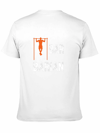 Bar Barian Black T-Shirt - Pull-Up Design
