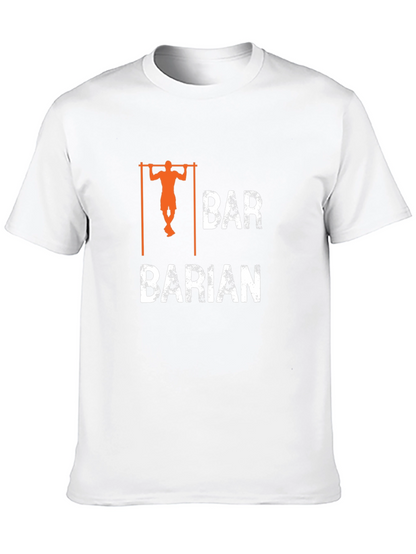 Bar Barian Black T-Shirt - Pull-Up Design