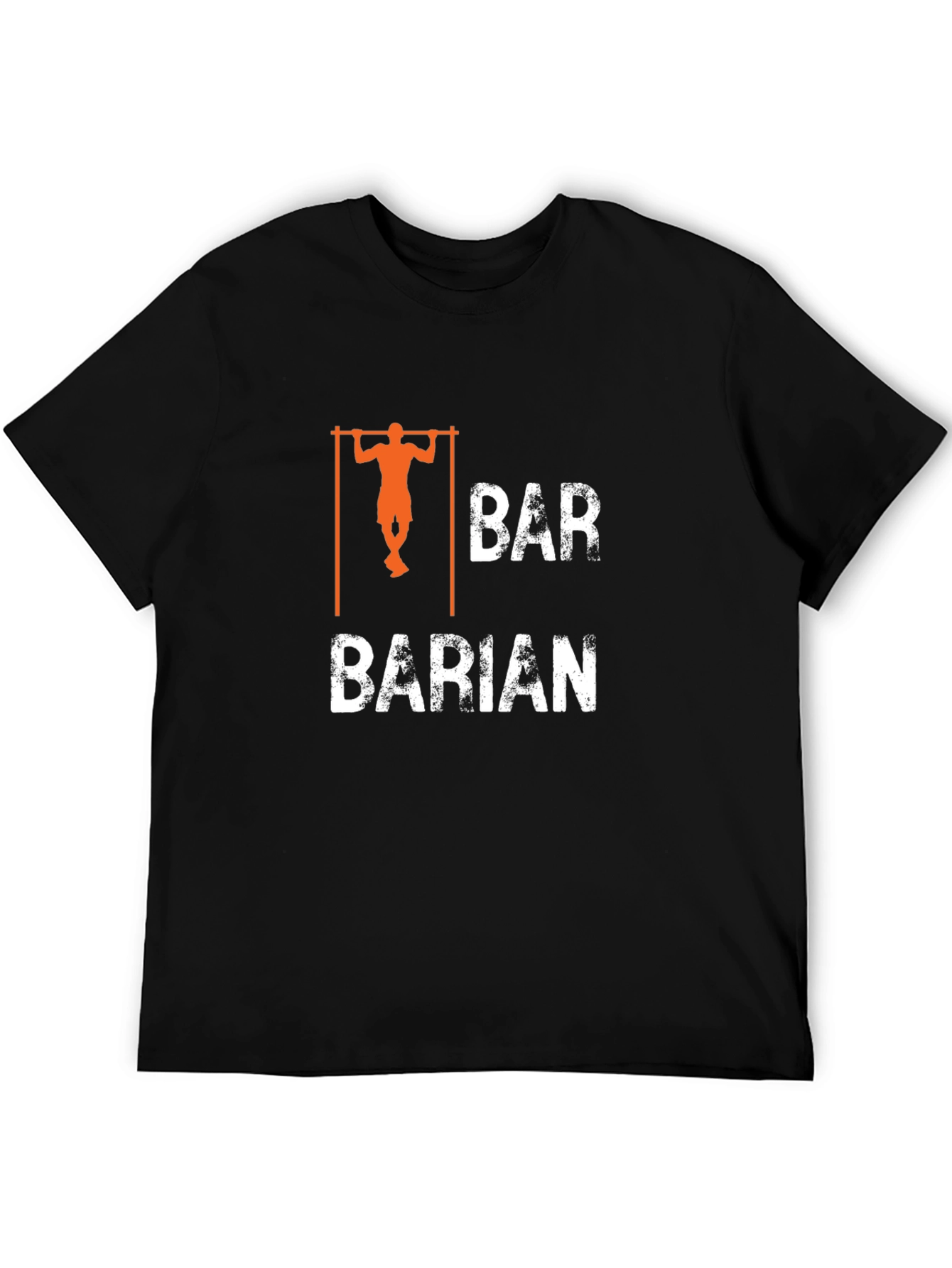 Bar Barian Black T-Shirt - Pull-Up Design