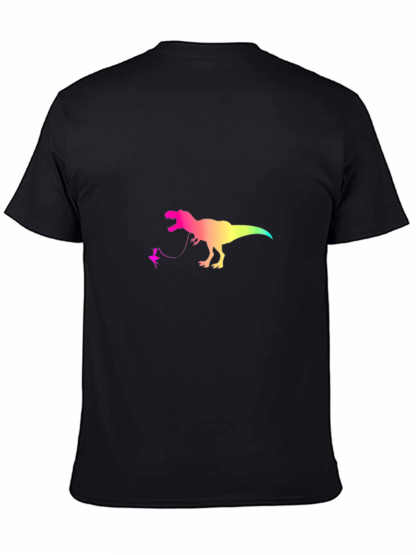 Dino T-Rex Black Graphic Tee