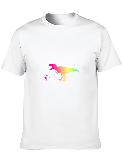Dino T-Rex Black Graphic Tee