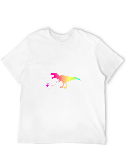 Dino T-Rex Black Graphic Tee