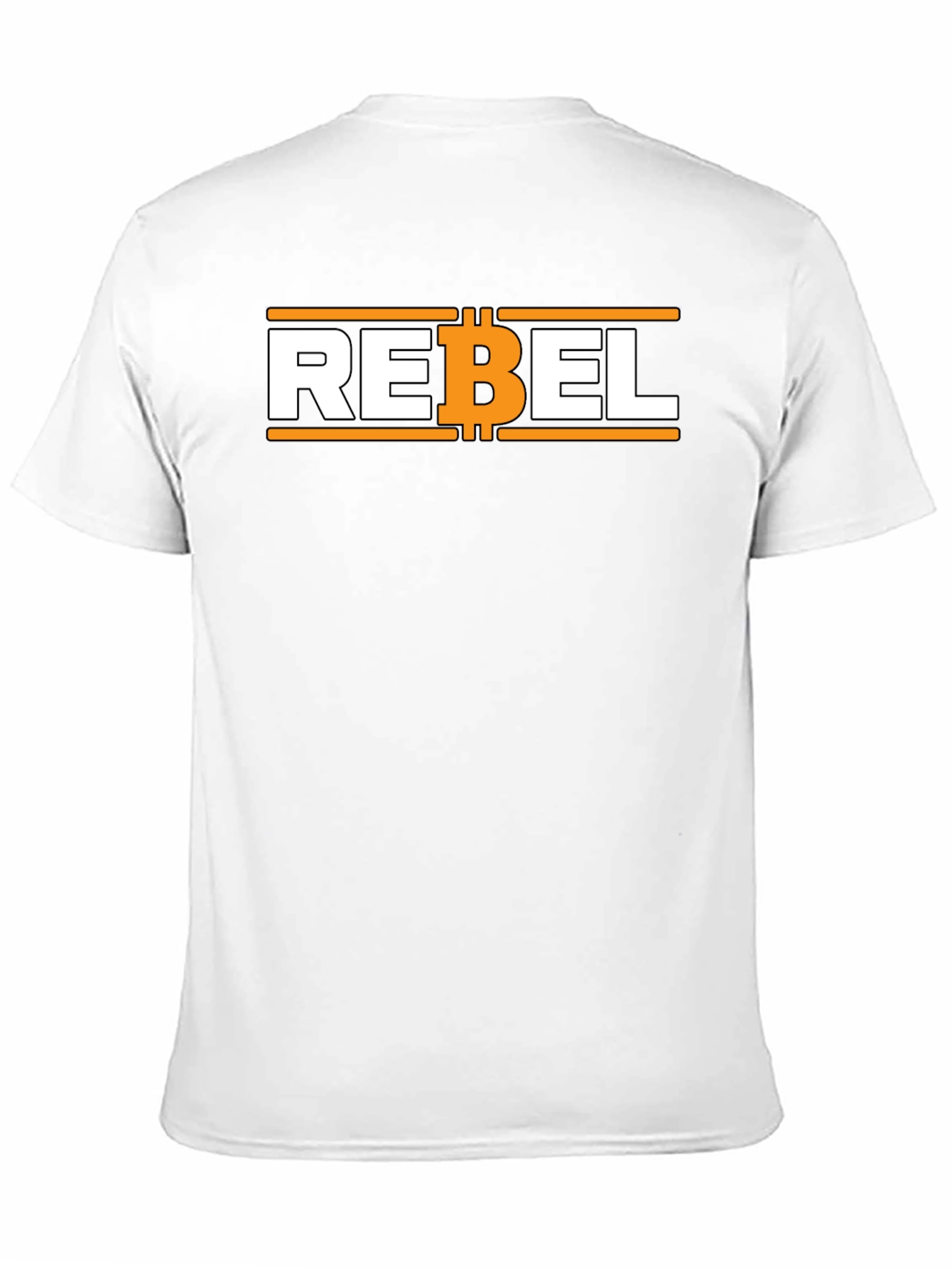 Rebel Bitcoin Graphic Tee - Crypto T-Shirt