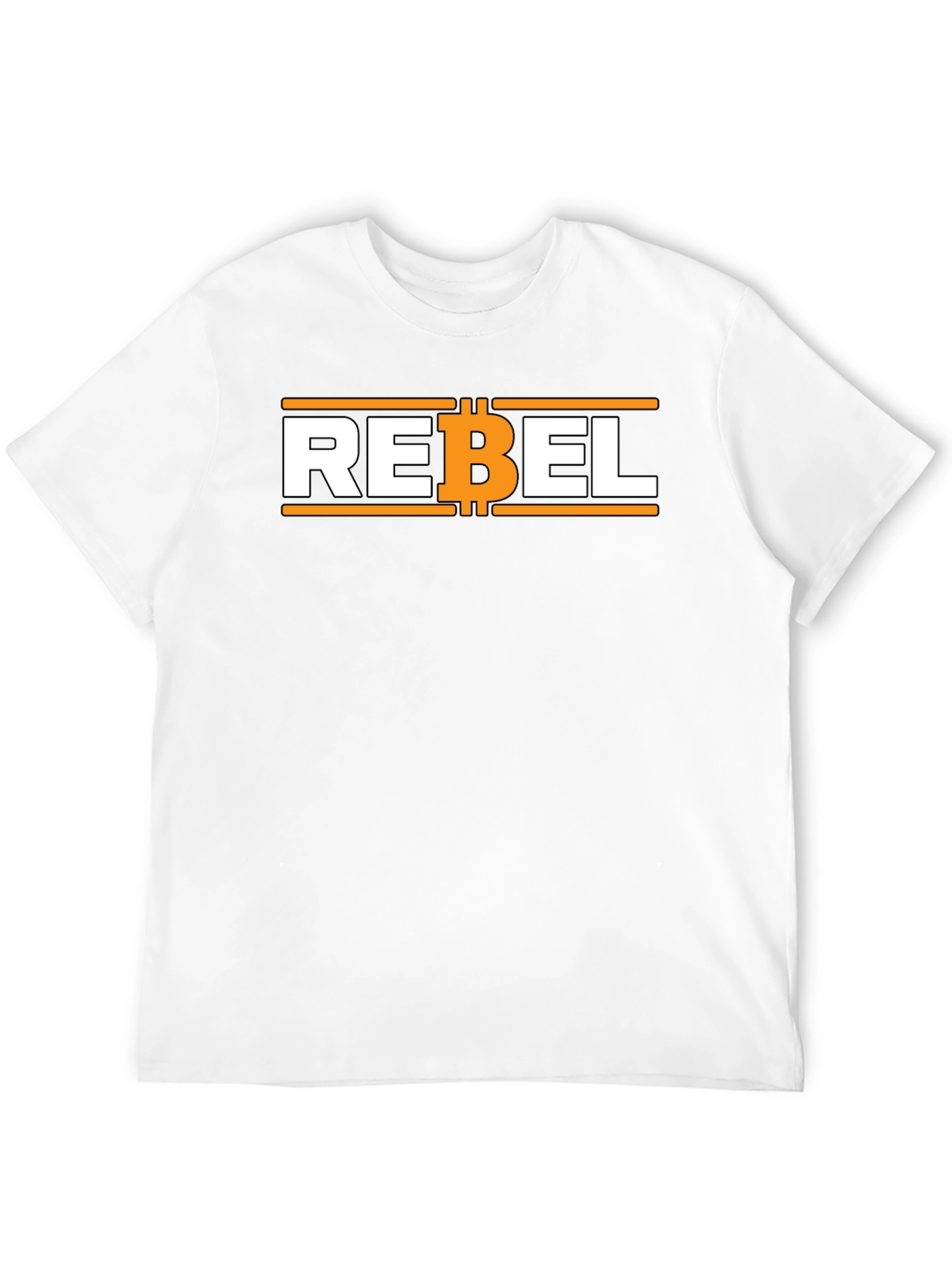Rebel Bitcoin Graphic Tee - Crypto T-Shirt