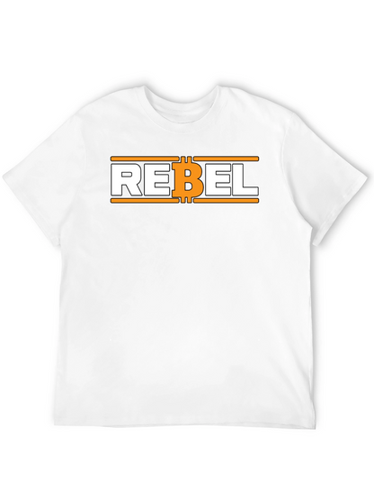 Rebel Bitcoin Graphic Tee - Crypto T-Shirt
