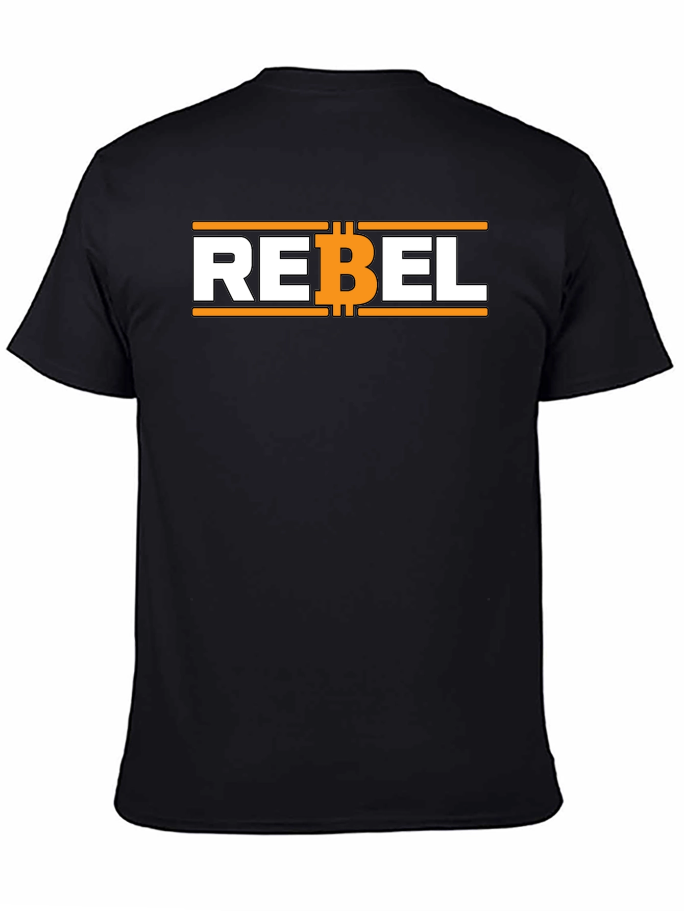 Rebel Bitcoin Graphic Tee - Crypto T-Shirt