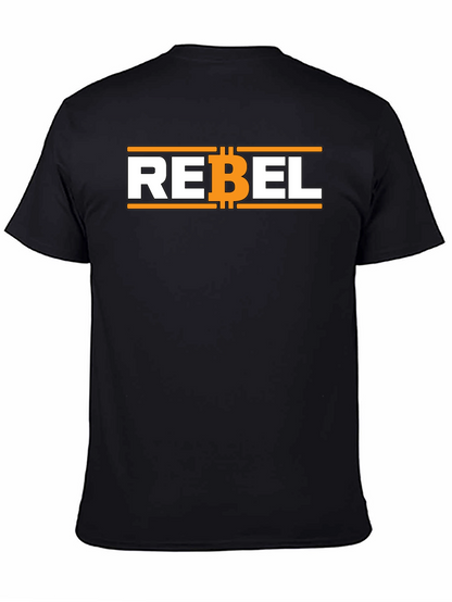 Rebel Bitcoin Graphic Tee - Crypto T-Shirt