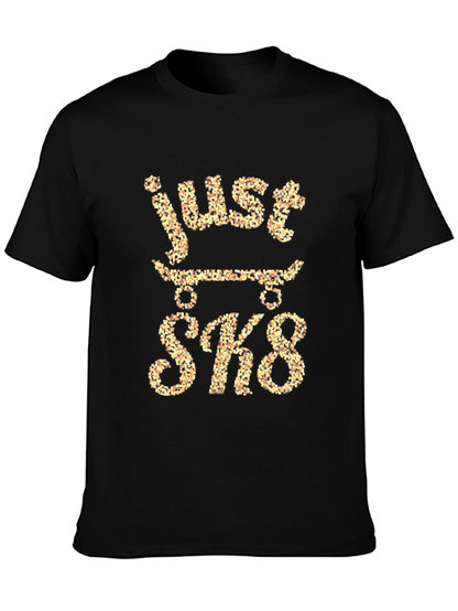 Just SK8 Black T-Shirt