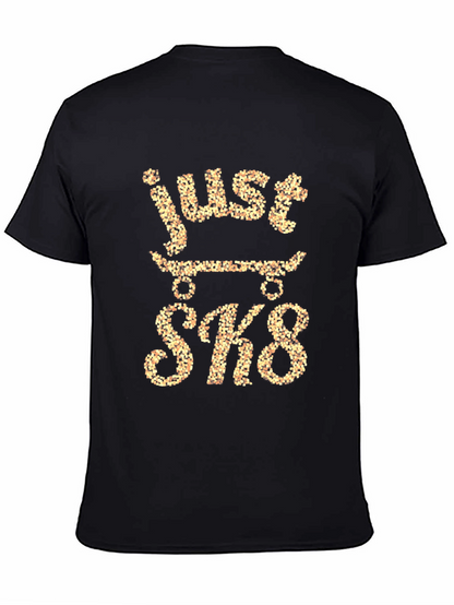 Just SK8 Black T-Shirt