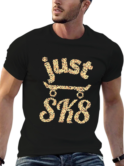 Just SK8 Black T-Shirt