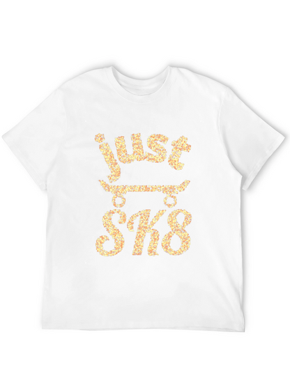 Just SK8 Black T-Shirt