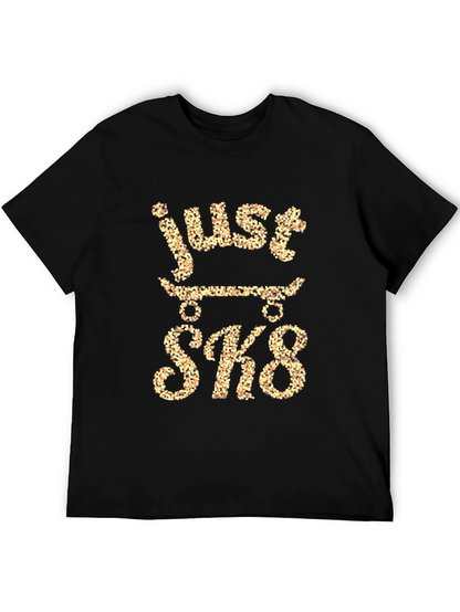 Just SK8 Black T-Shirt