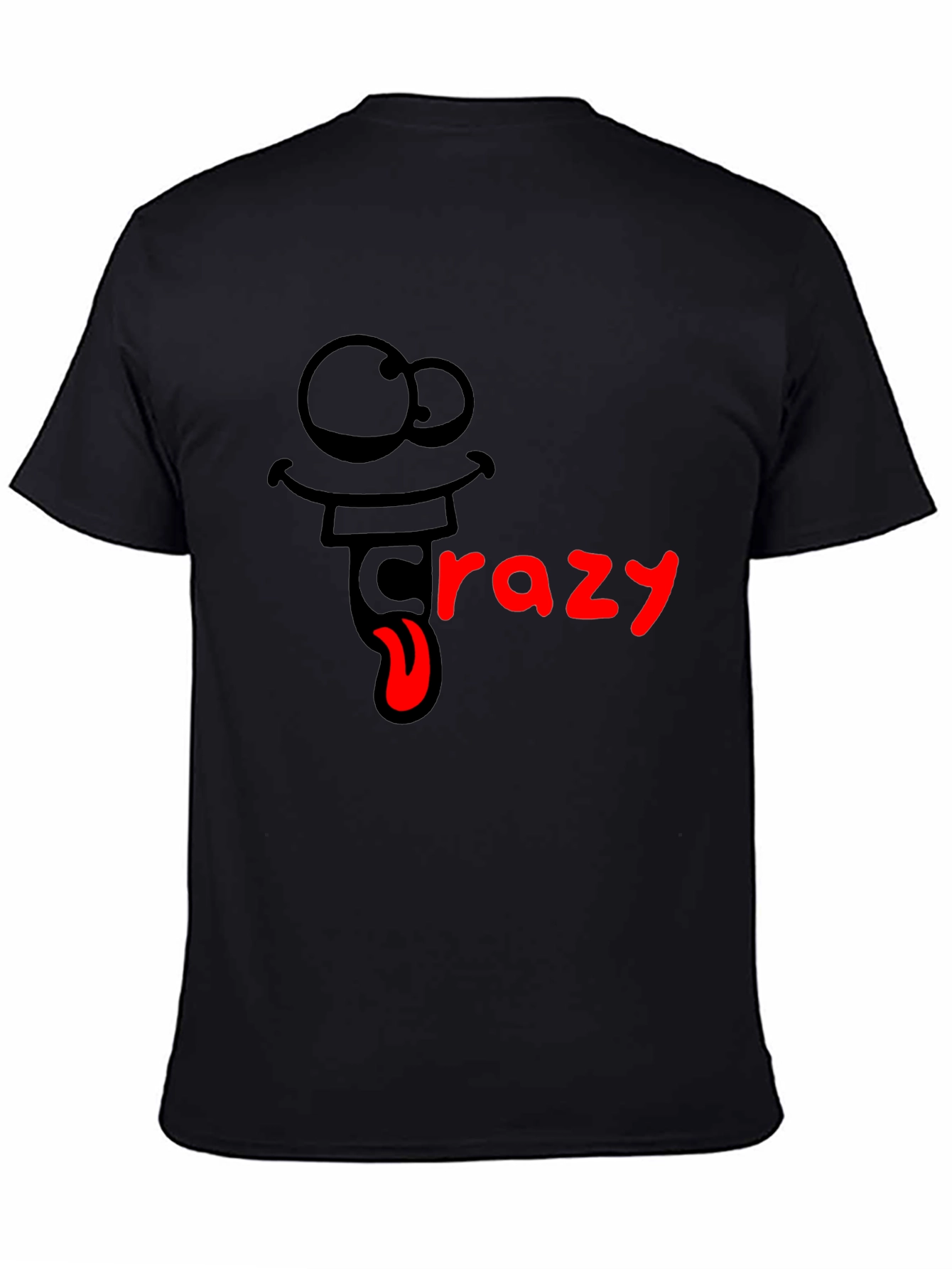 Crazy Cartoon Graphic T-Shirt