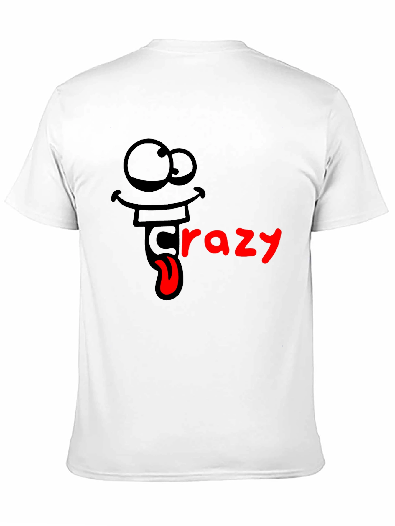 Crazy Cartoon Graphic T-Shirt