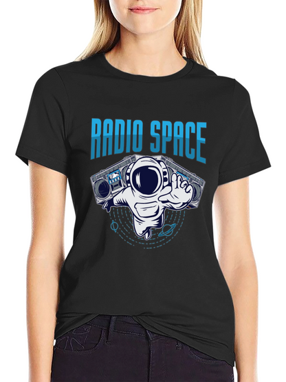 Radio Space Graphic T-Shirt