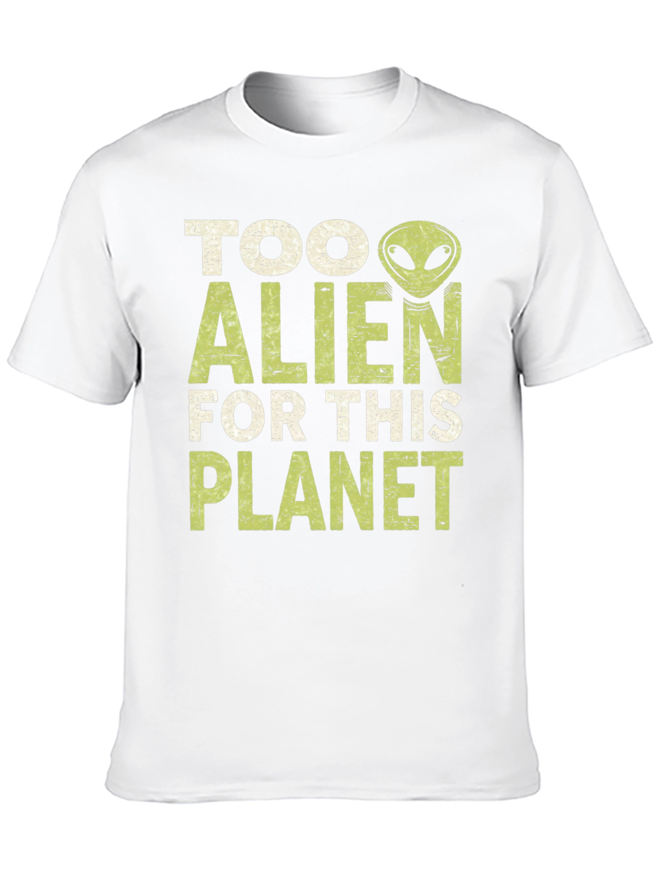 Too Alien for This Planet Graphic T-Shirt