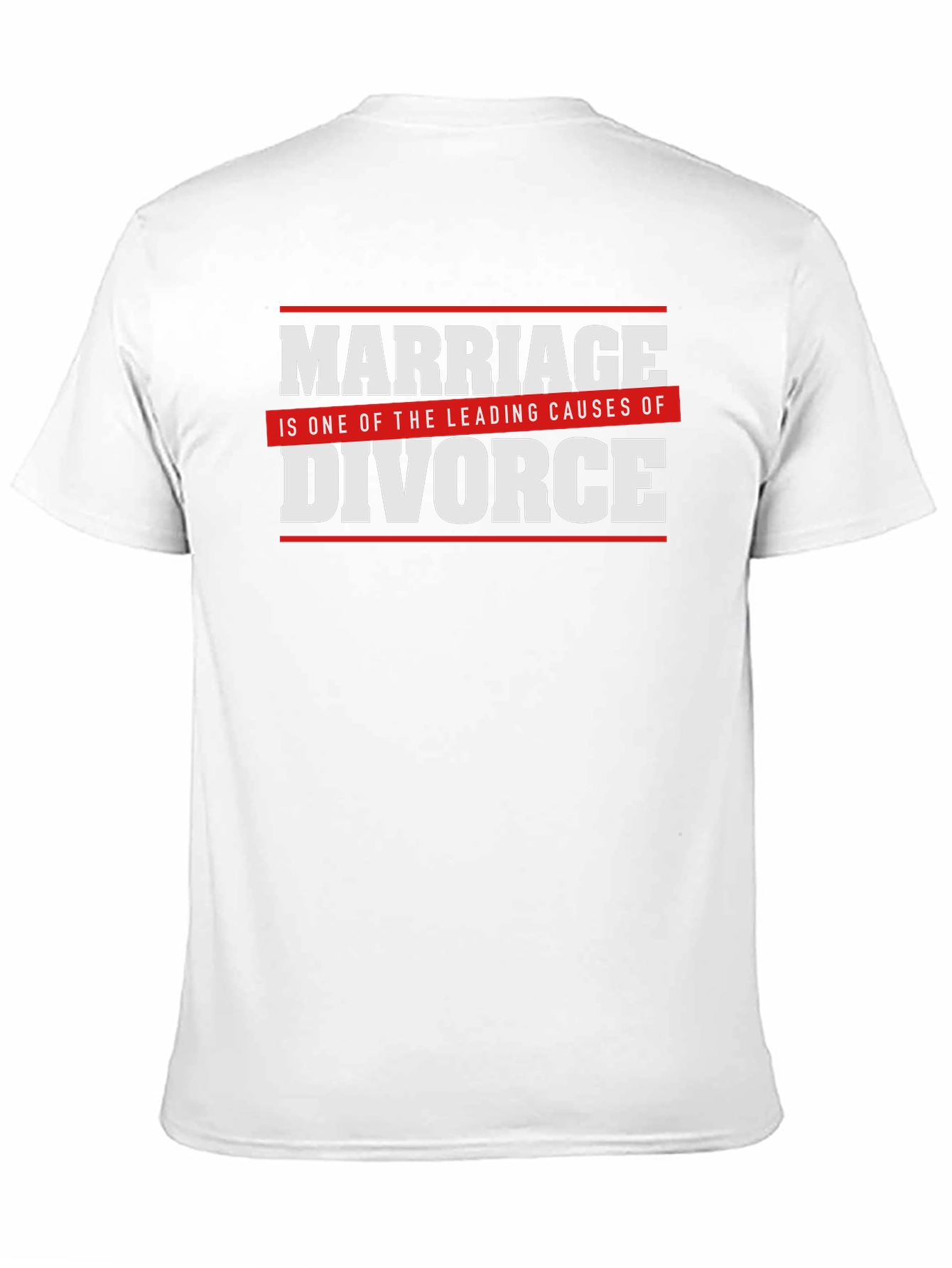 Funny Marriage Divorce Graphic T-Shirt
