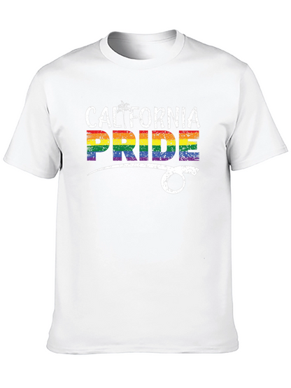 California Pride Rainbow T-Shirt