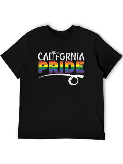 California Pride Rainbow T-Shirt