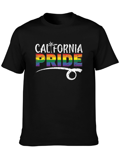 California Pride Rainbow T-Shirt
