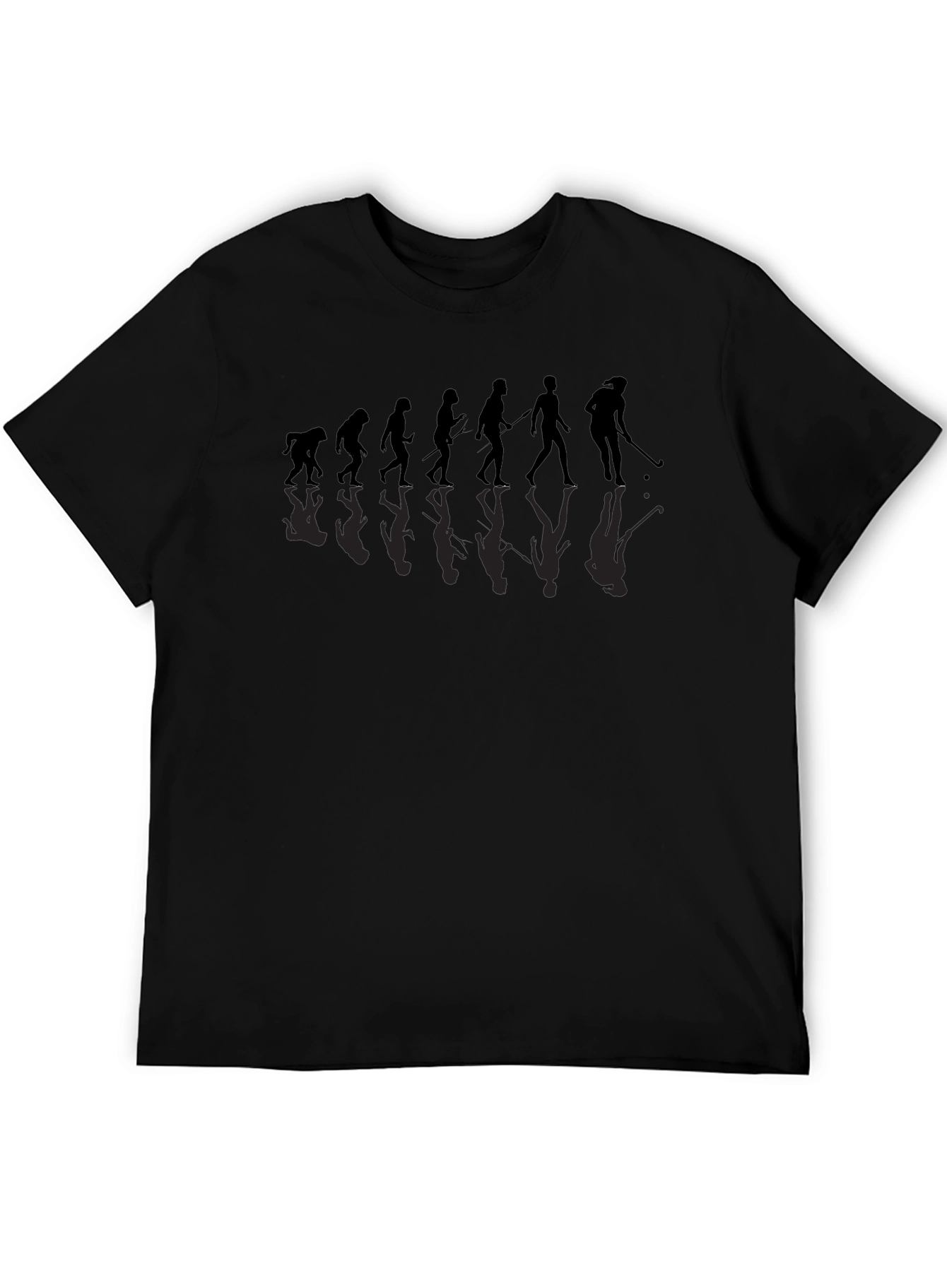 Golf Evolution Graphic T-Shirt - Funny Golfer Tee