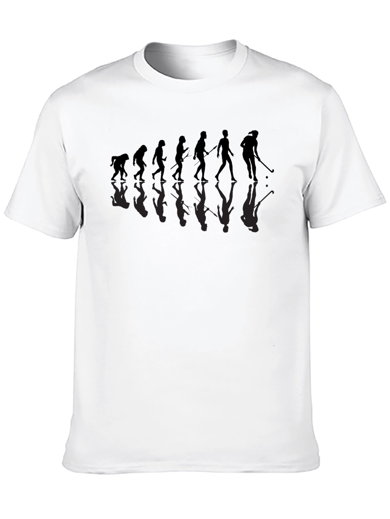 Golf Evolution Graphic T-Shirt - Funny Golfer Tee