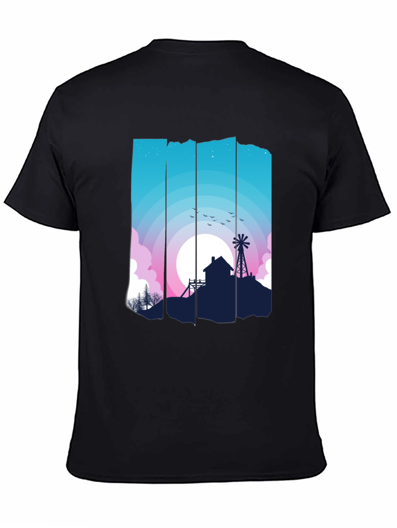 Nature Silhouette Graphic Tee