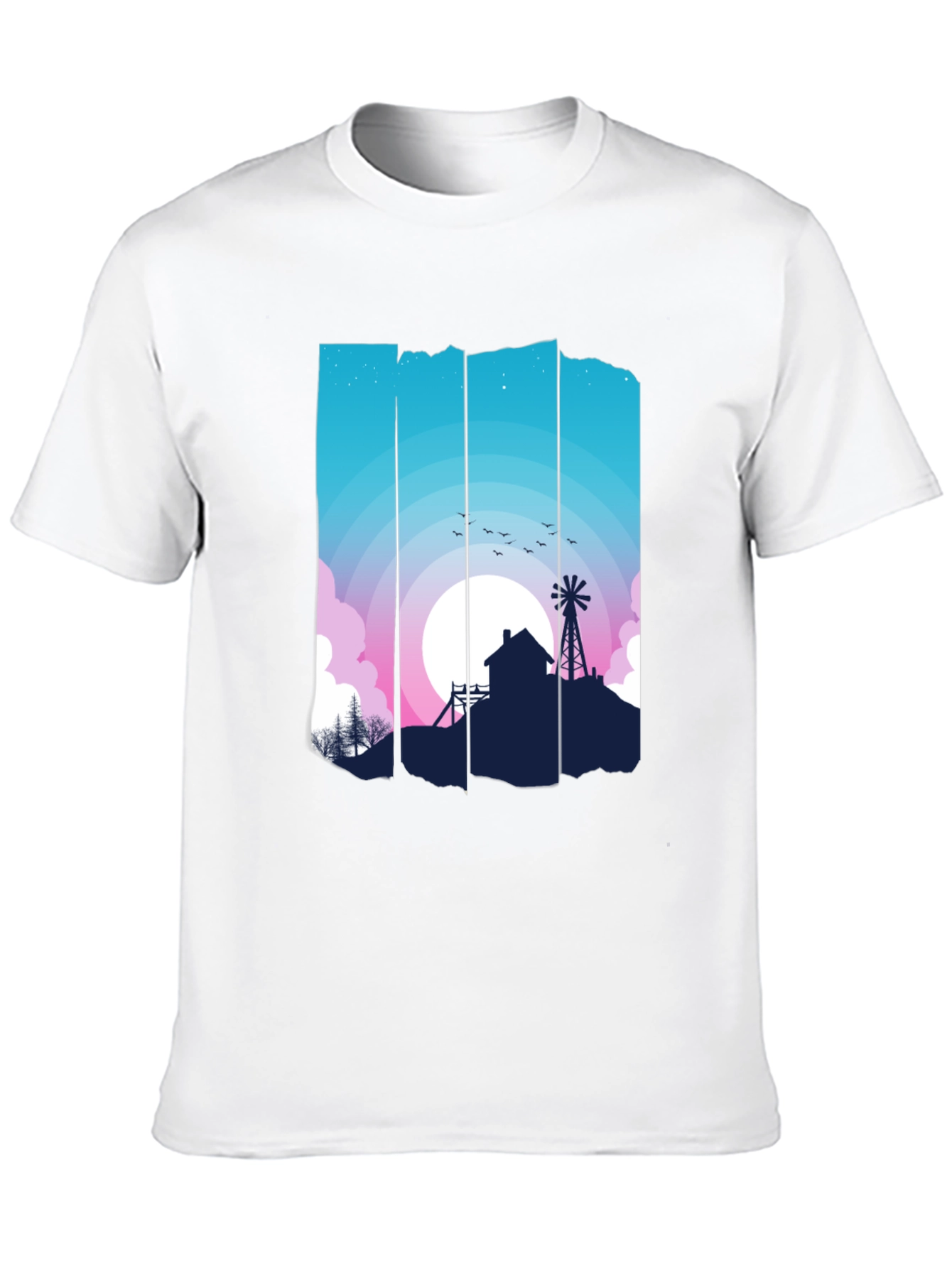 Nature Silhouette Graphic Tee