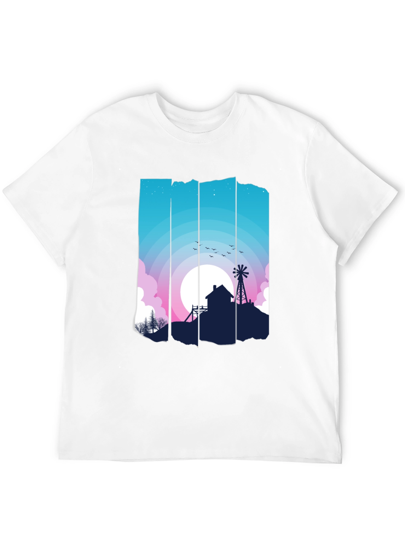 Nature Silhouette Graphic Tee