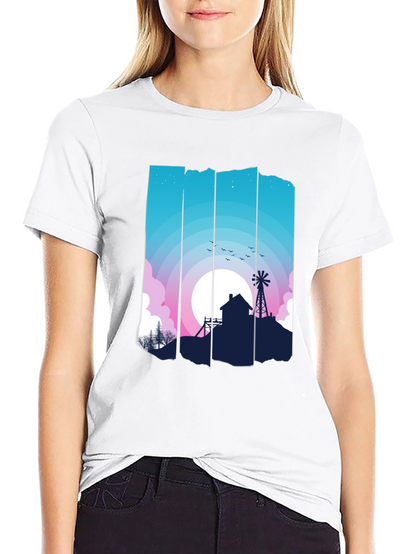 Nature Silhouette Graphic Tee