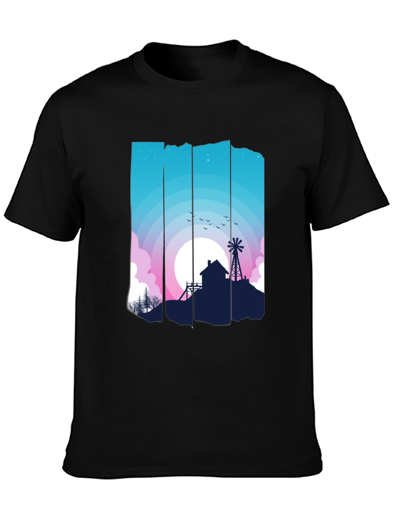 Nature Silhouette Graphic Tee