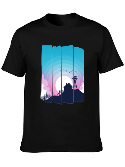 Nature Silhouette Graphic Tee