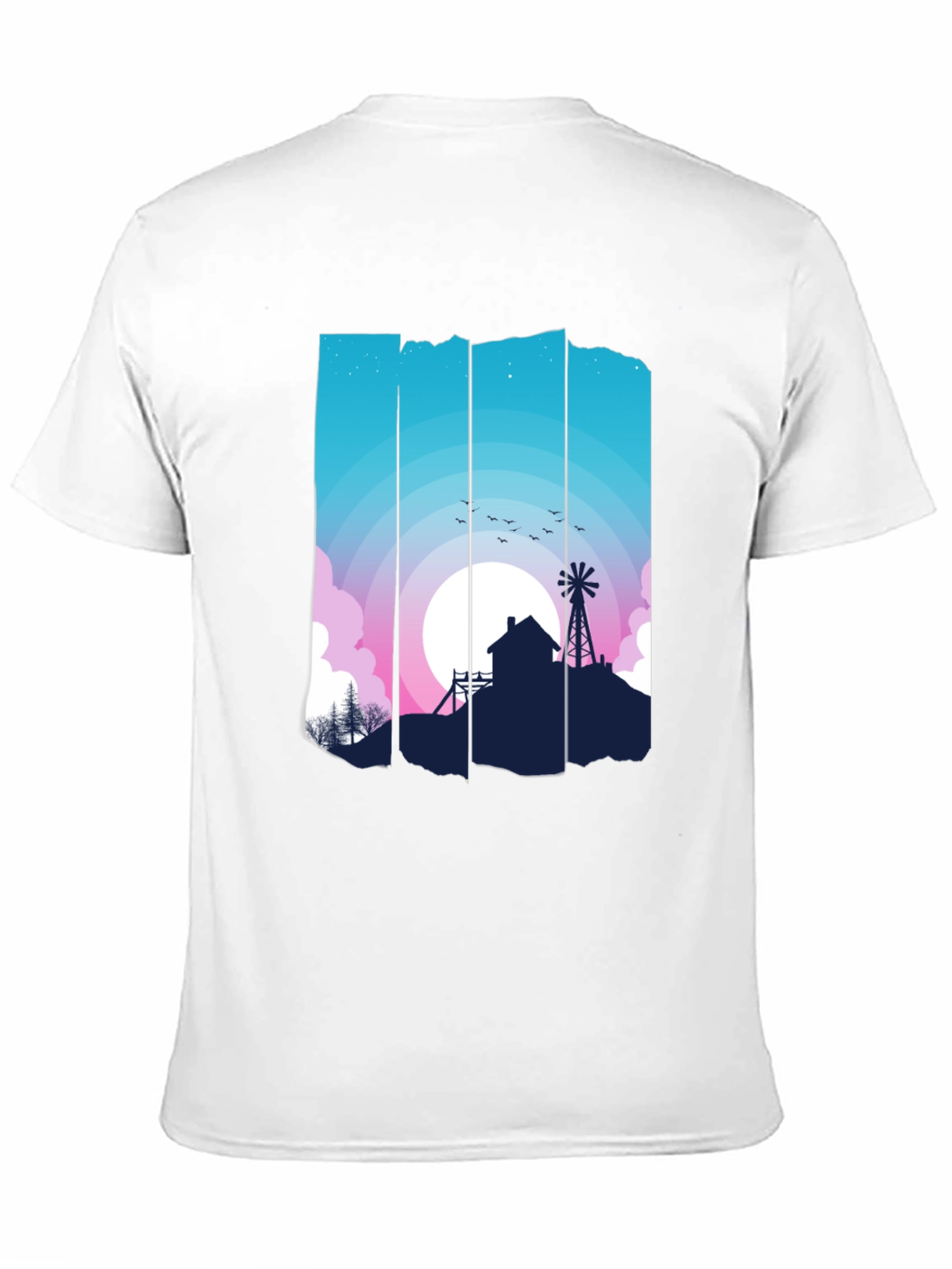 Nature Silhouette Graphic Tee