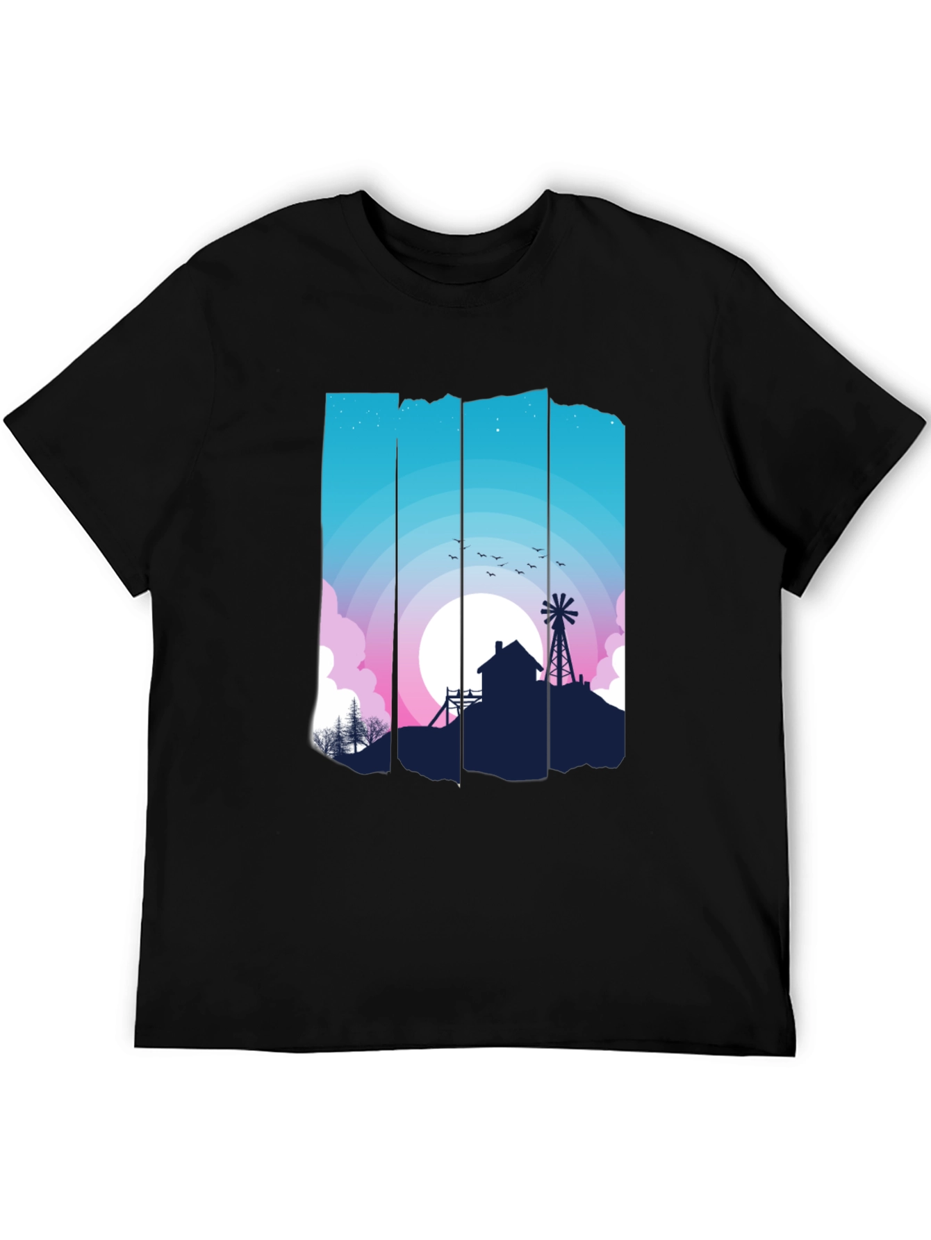 Nature Silhouette Graphic Tee
