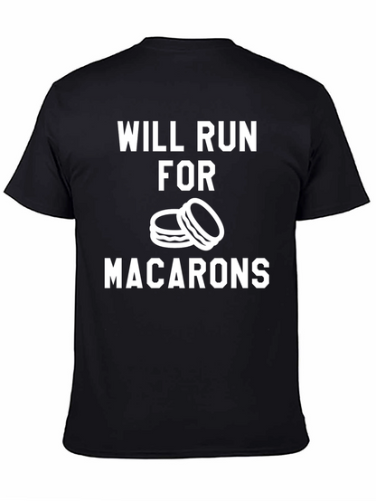 Will Run for Macarons Funny T-Shirt