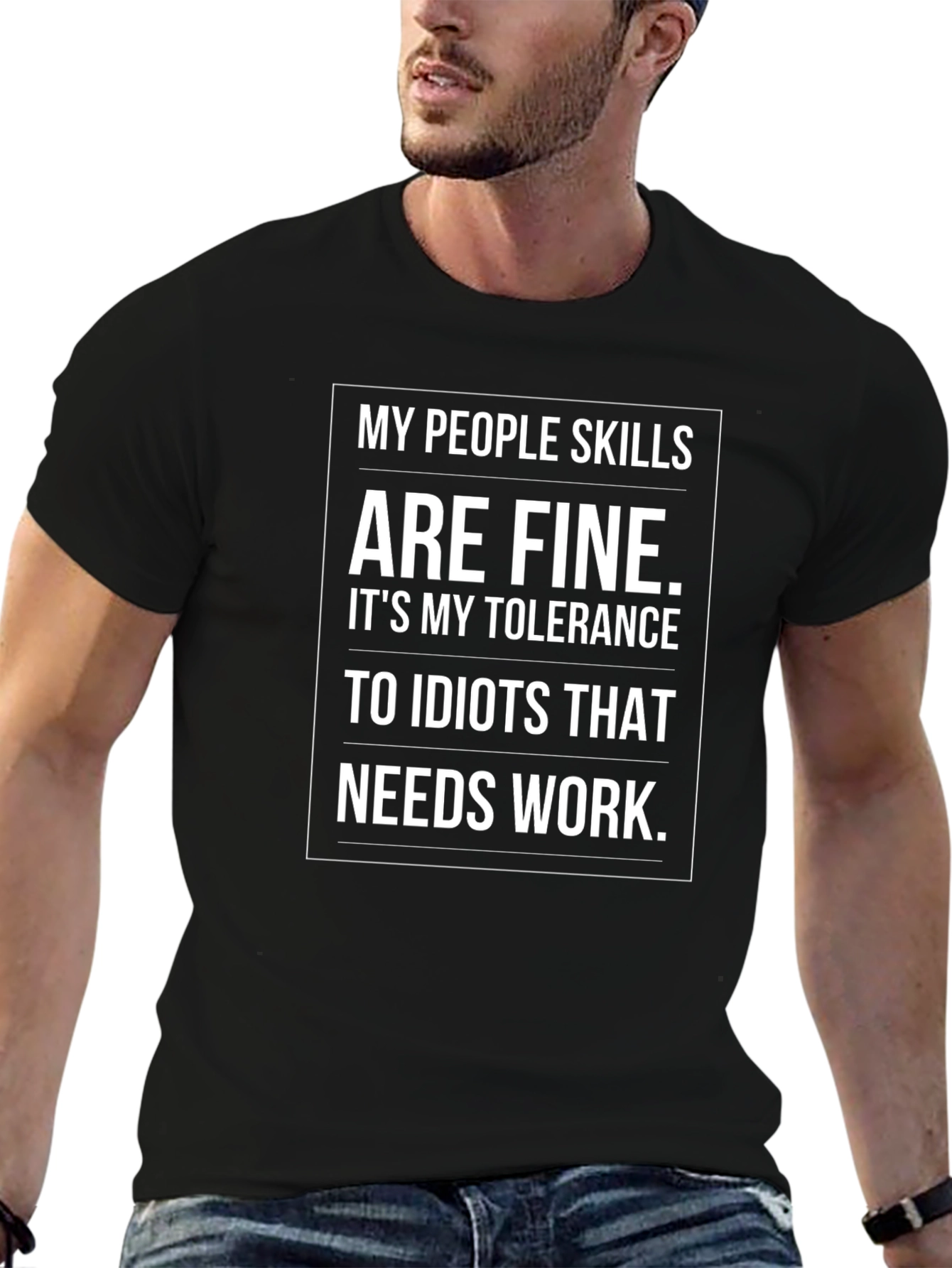 Funny Tolerance Graphic T-Shirt