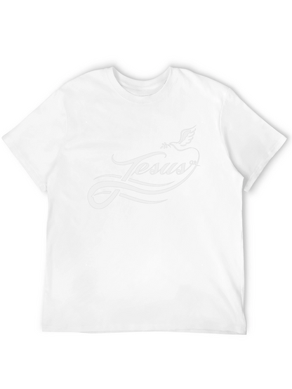 Jesus Dove Graphic Tee - Black Christian T-Shirt