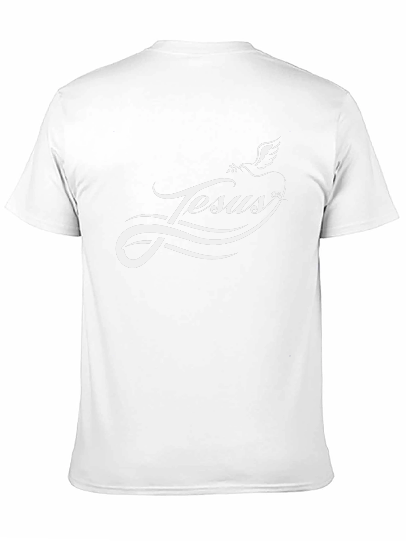 Jesus Dove Graphic Tee - Black Christian T-Shirt