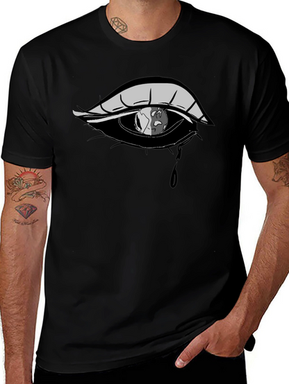 Eye with Earth Reflection Graphic Tee