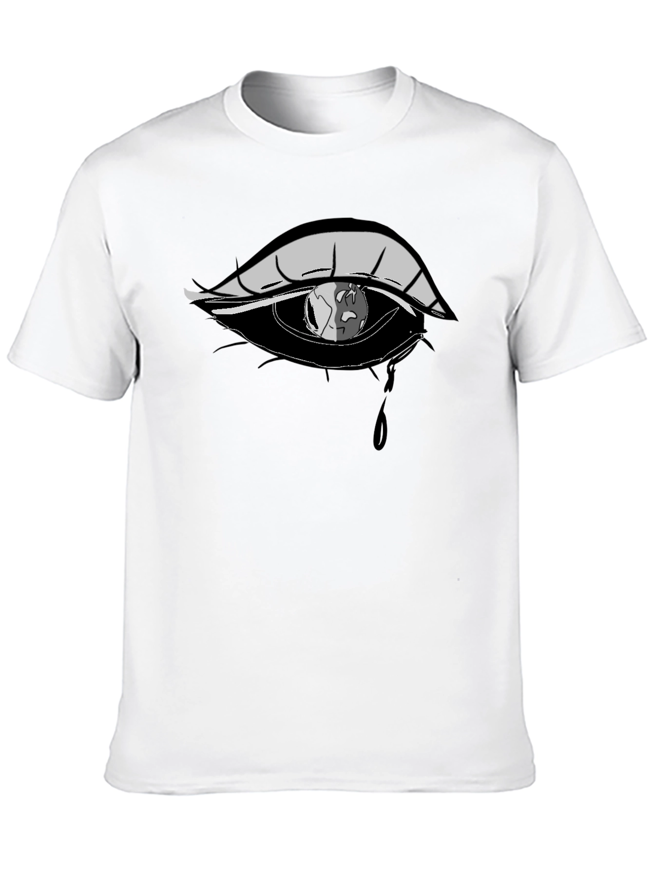 Eye with Earth Reflection Graphic Tee