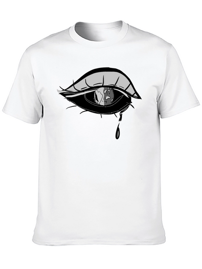 Eye with Earth Reflection Graphic Tee