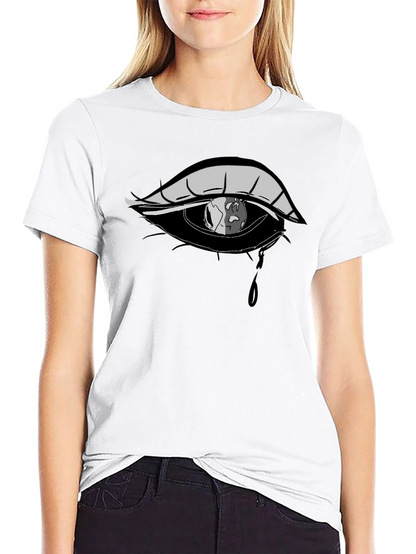 Eye with Earth Reflection Graphic Tee