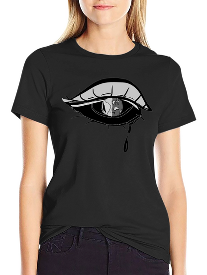 Eye with Earth Reflection Graphic Tee