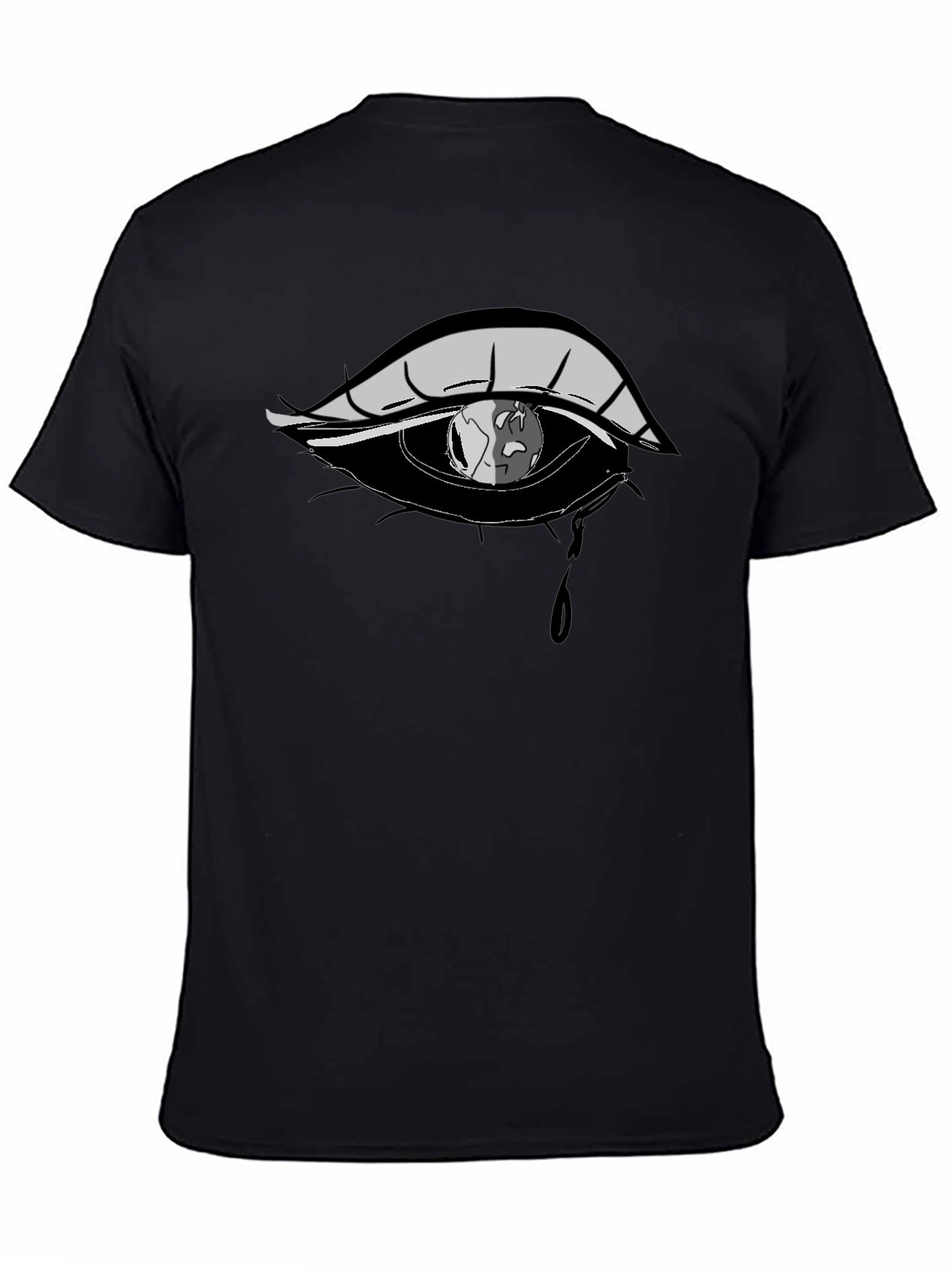 Eye with Earth Reflection Graphic Tee
