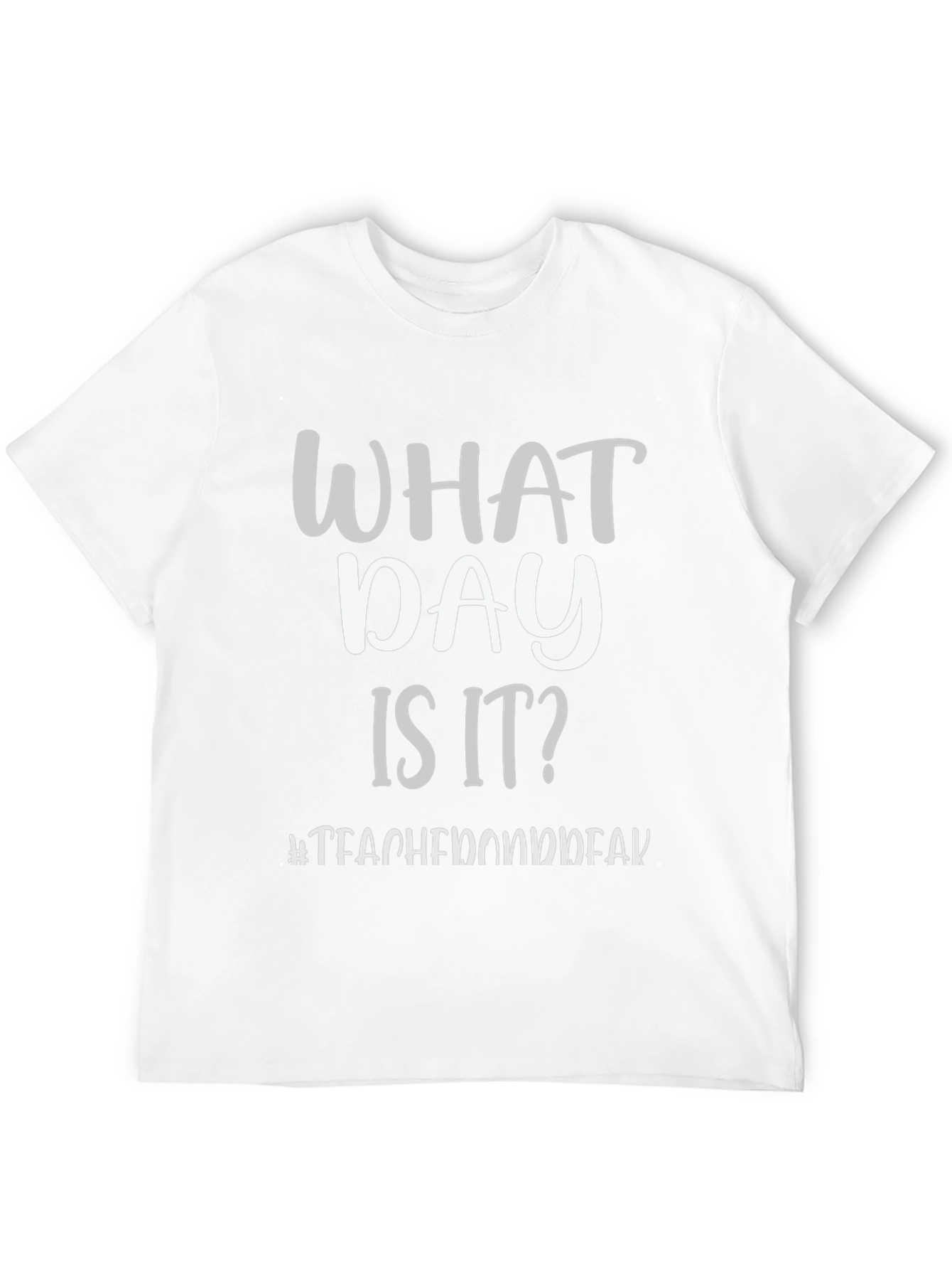 Teacher On Break Black Graphic Tee