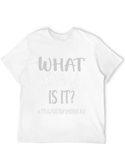 Teacher On Break Black Graphic Tee