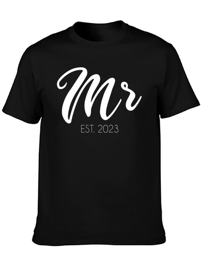 Mr. EST 2023 Black Graphic Tee