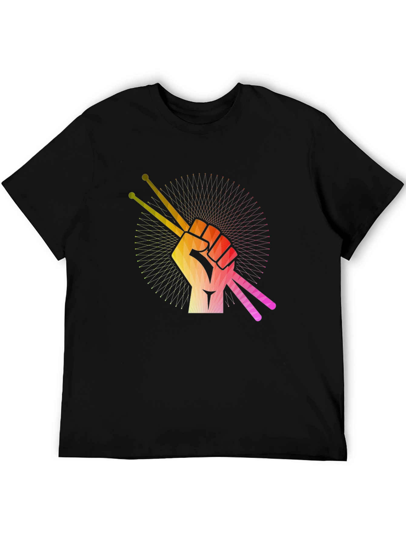 Drummers Hand T-Shirt: Raise Your Sticks!
