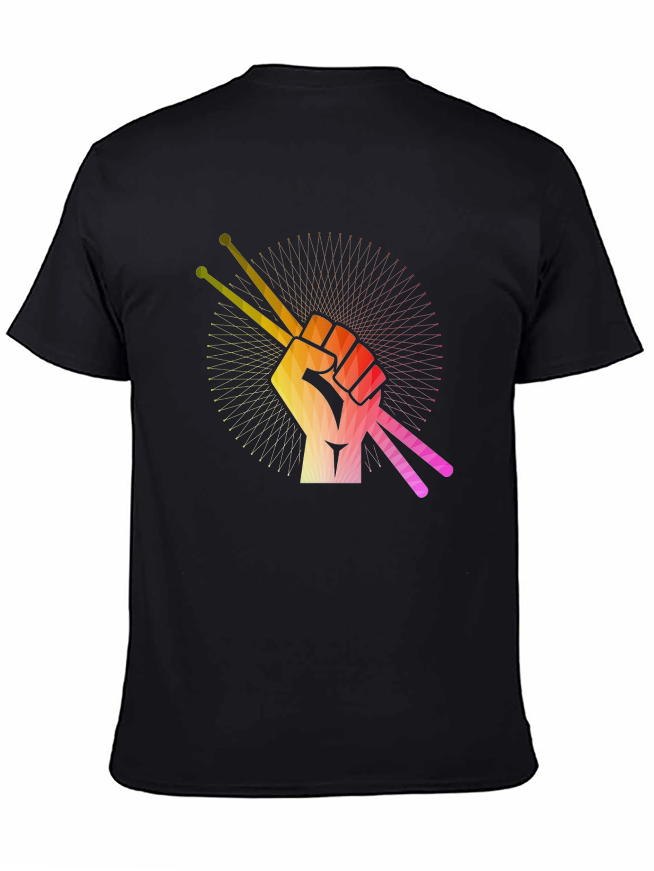 Drummers Hand T-Shirt: Raise Your Sticks!