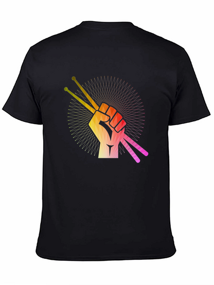 Drummers Hand T-Shirt: Raise Your Sticks!